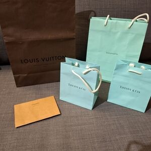 Tiffany & Co. Aqua Gift Bag